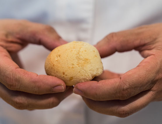 Boule d'or de près